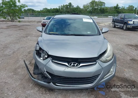 2014 Hyundai Elantra Se from USA, damaged, VIN KMHDH4AEXEU158997